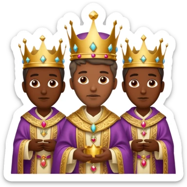 Alright, but we've lost the Three Wise Men (Los Reyes Magos) style. Bring it back sticker