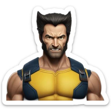 Wolverine x-men sticker