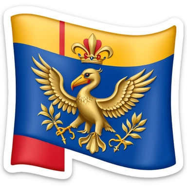 louisiana creole flag sticker
