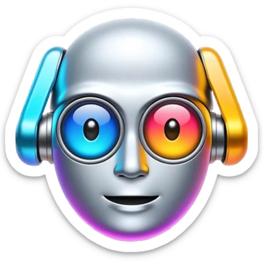 Create for me an image or emoji when an AI comes & changes the world of search engines.
 sticker