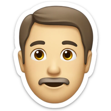 Maletín con rubís en las esquinas sticker