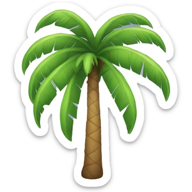 palm tree sticker