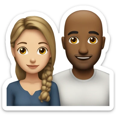 Me And My Cute Wife  sticker