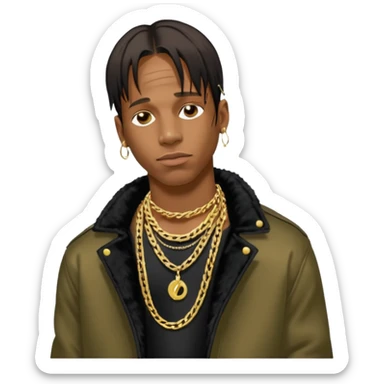 Travis Scott album sticker