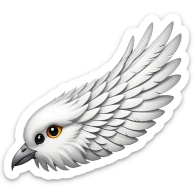 Create a left side wing 🪽 sticker