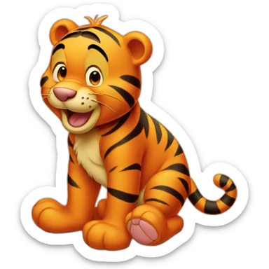 tigger winnie pooh sticker