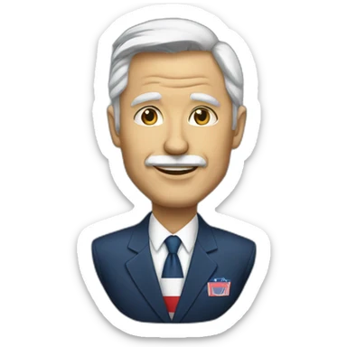 presidential candidate borgs sticker