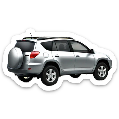 2009 Toyota rav4 sticker
