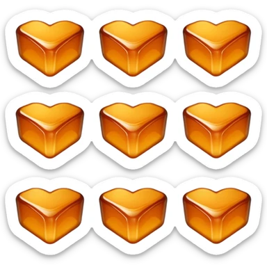 Toffee sticker