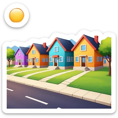 mercado inmobiliario sticker