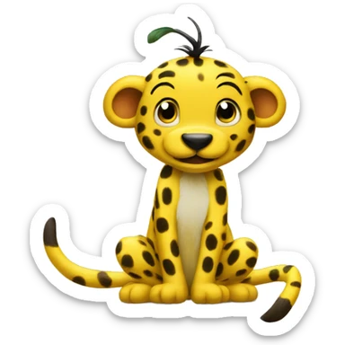 Bibu marsupilami sticker