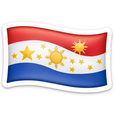 Philippines flag sticker