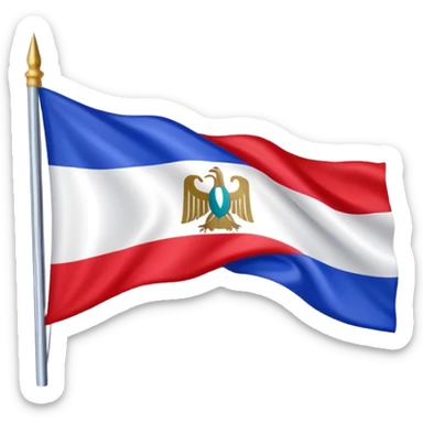 assyrian flag sticker