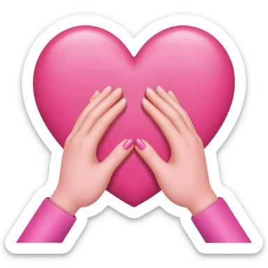 Display ⚠️ as 🫶 sticker