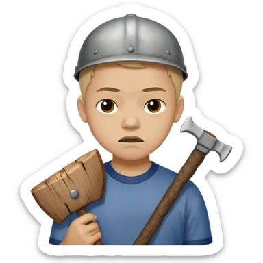 13 y/o Brian robeson at the beginning of Hatchet
struggling with his parents' recent divorce and harboring . He is angry, self-pitying
He is carrying a hatchet
He is in a single-engine plane with a pilot who soon suffers a heart attack, leaving Brian to navigate the crash and his new, harsh reality. sticker