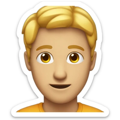 Eyes blinking sticker