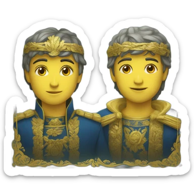 Ukraine and  a sticker