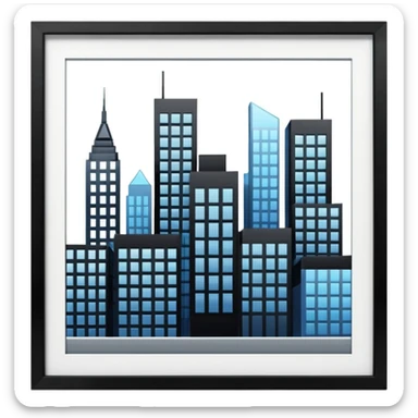 Downtown aesthetic  sticker