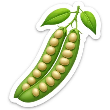 Soybean sticker