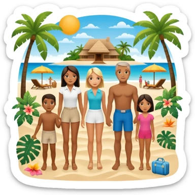 An extremely detailed lifestyle vision board collage for the year 2026. sticker