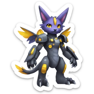  kawaii cool edgy Digimon-Fakemon-animal full body sticker