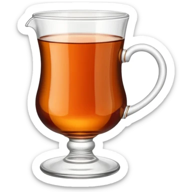 Turkish tea glass  sticker