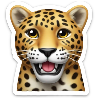 peut tu me faire des emojis de jaguar en colère pas trop réalisme  pour mon serveur discord communautaire  sticker