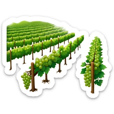 wine field sticker