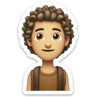 Cruz com cobrana frente e coroa e asas encima  sticker