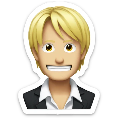 vinsmoke sanji sticker