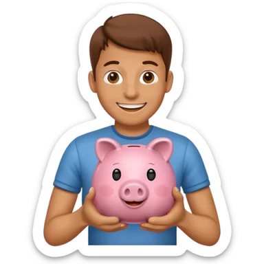 saving money for a car sticker