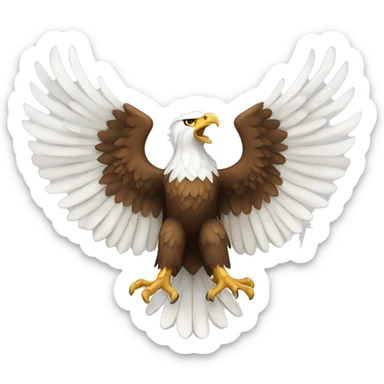 Polish eagle sticker