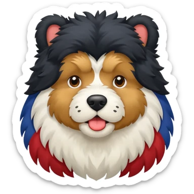 Bouvier bernois sticker