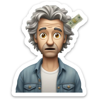 Degenerate gambler sticker