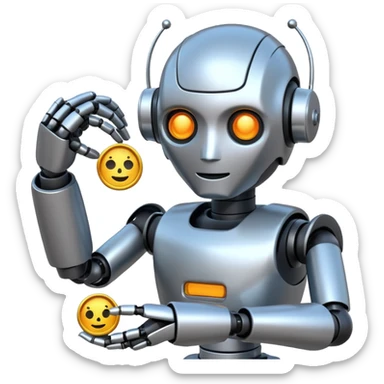 AI ROBOT TRADING RELETED sticker
