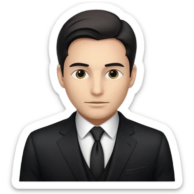 rich billionaire who wants to hide from the world, blurry face sticker