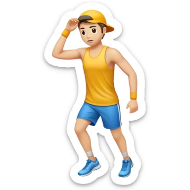 I need an emoji that has to do with working out/physical activity sticker