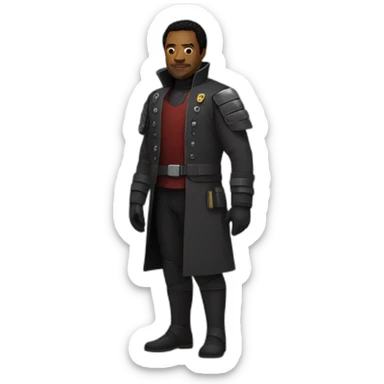 Chiwitel ejiofor villain sci-fi sticker