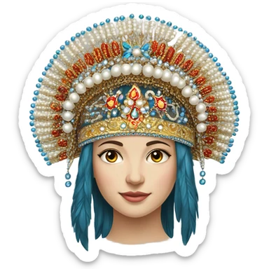 Kokoshnik sticker