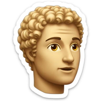 Apollo god sticker