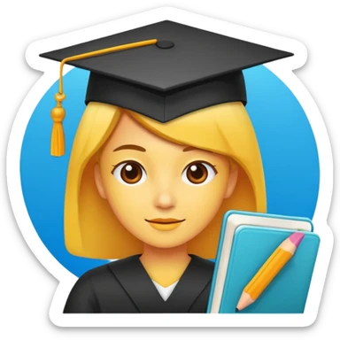 online education sticker