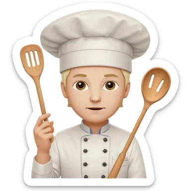 LUCIFER CHEF ATTITUDE sticker