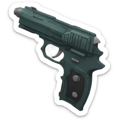 Psycho-pass Dominator pistol sticker