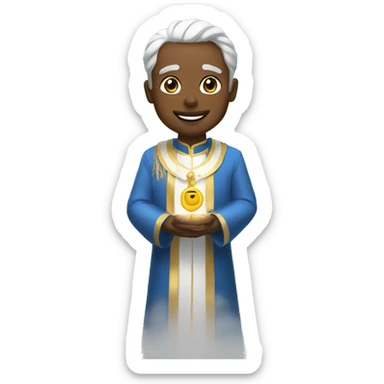 heaven officals blessing sticker