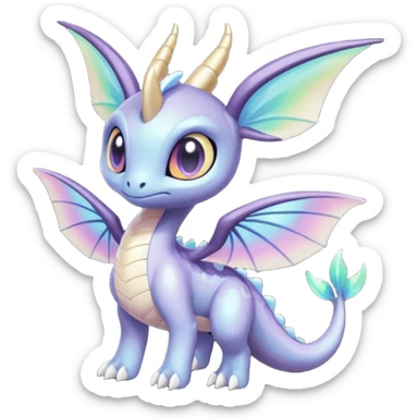 Meloetta-Cresselia-Palkia-Spyro-Toothless-Stitch-Fakémon-creature-hybrid sticker