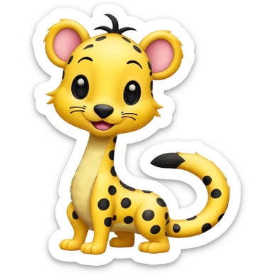 Marsupilami sticker