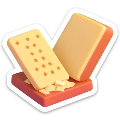 grating Parmigiano cheese, no holes sticker