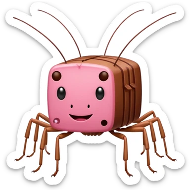SPAM MEAT CRICKET sticker