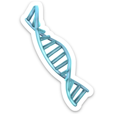 Gene emoji sticker