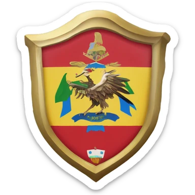Escudo liga de quito sticker